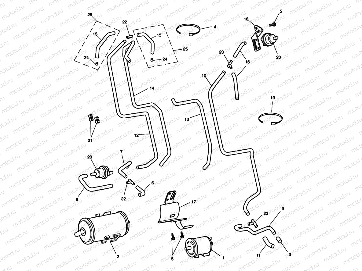 Evaporative Loss Control System-