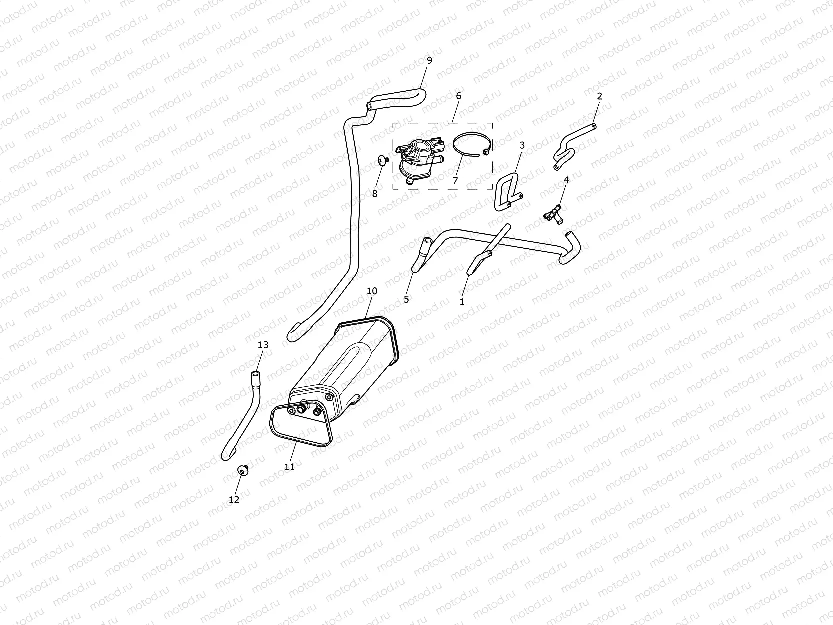 Evaporative Loss Control System