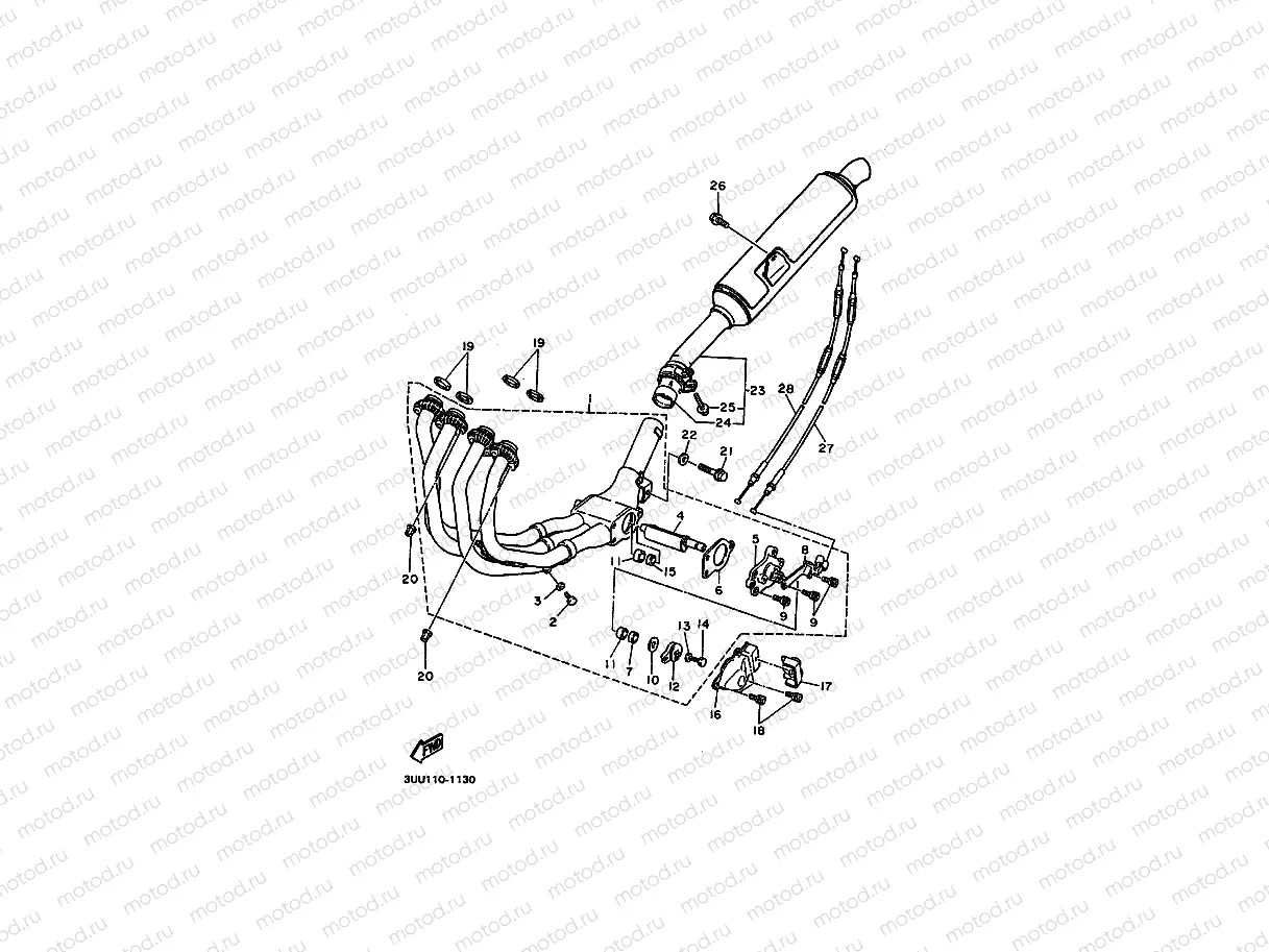 EXHAUST 2 (FOR CALIF.)