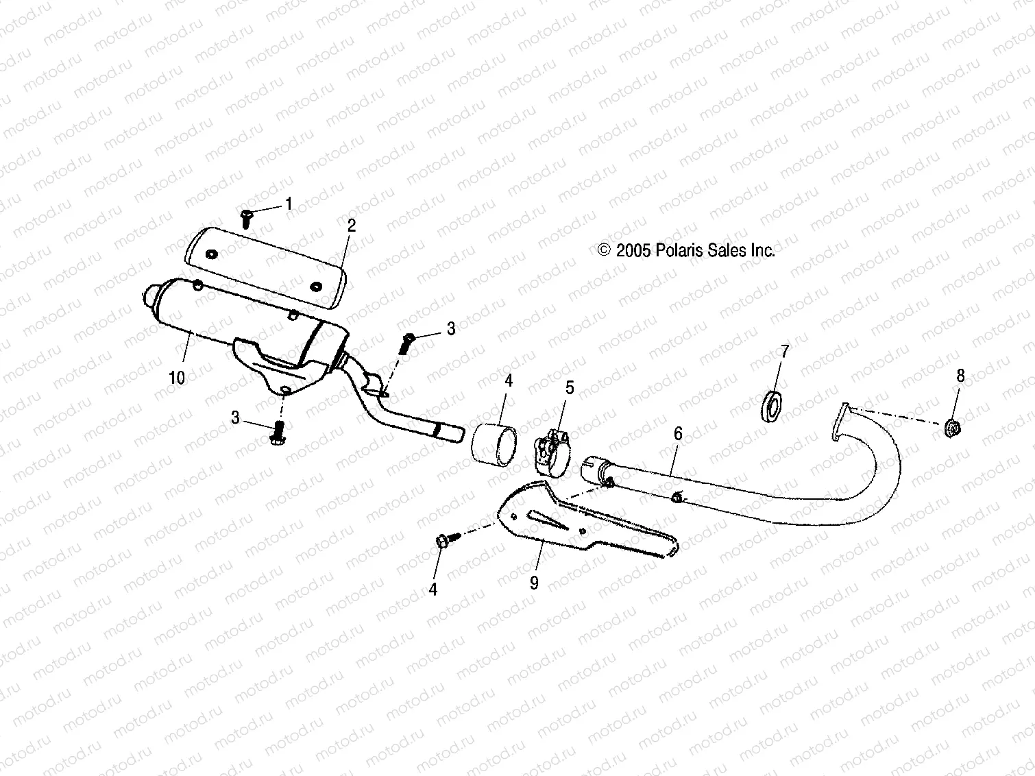 EXHAUST - A06PB20VA/VB (4999202869920286B02) | EXHAUST - A06PB20VA/VB (4999202869920286B02)