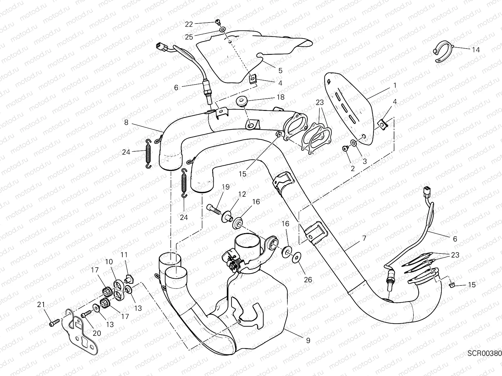 EXHAUST MANIFOLD [XST:AUS]