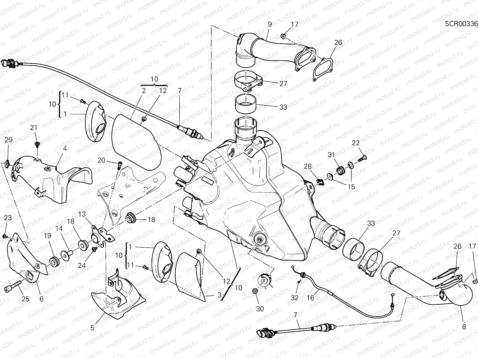 EXHAUST MANIFOLD [XST:AUS,BLG,EUR,GSO,JAP,TWN]