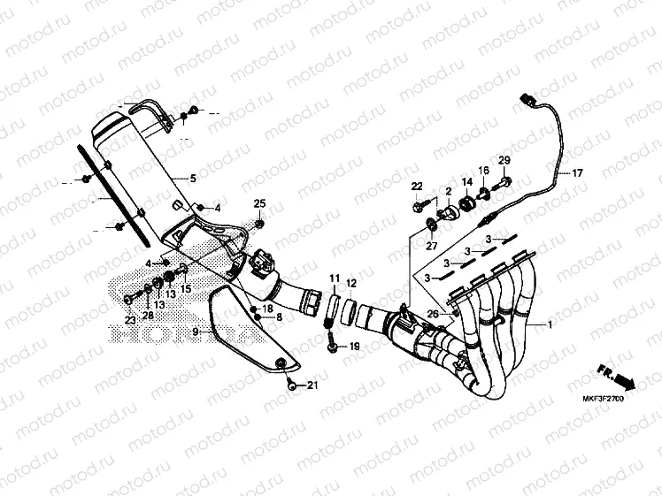 EXHAUST MUFFLER