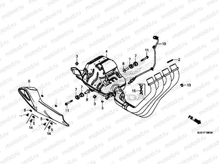 EXHAUST MUFFLER