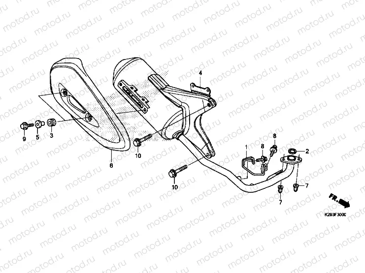 EXHAUST MUFFLER