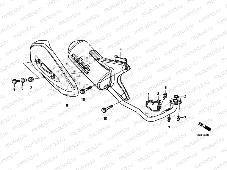 EXHAUST MUFFLER
