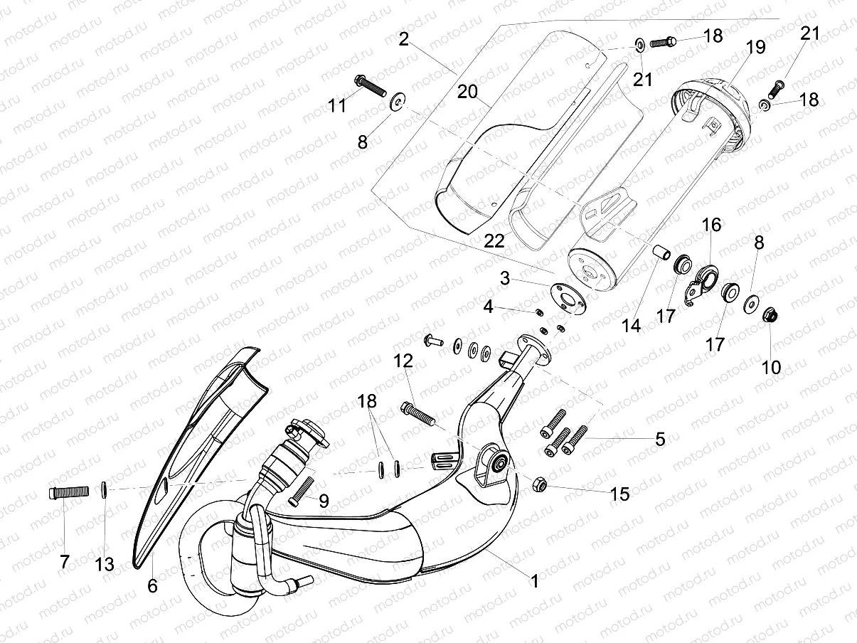 Exhaust pipe