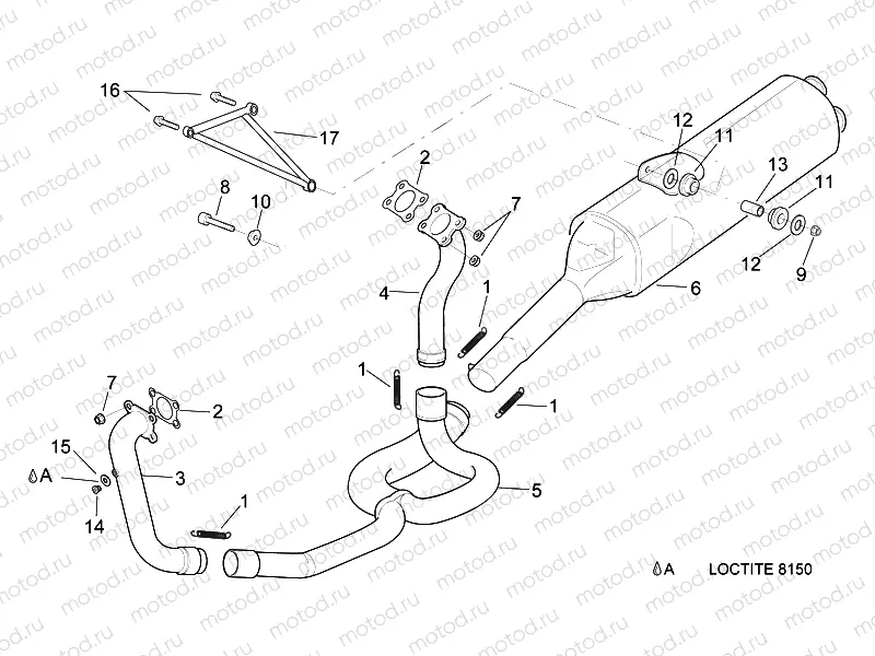 Exhaust pipe