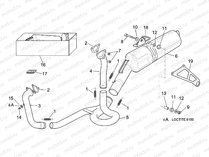 Exhaust pipe