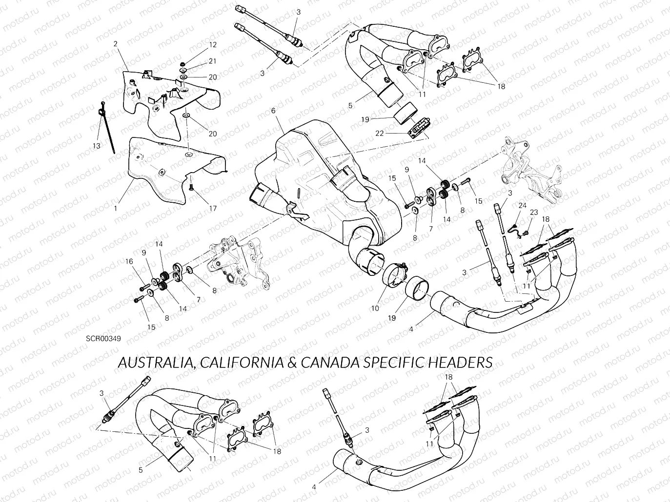 Exhaust Pipe Assembly
