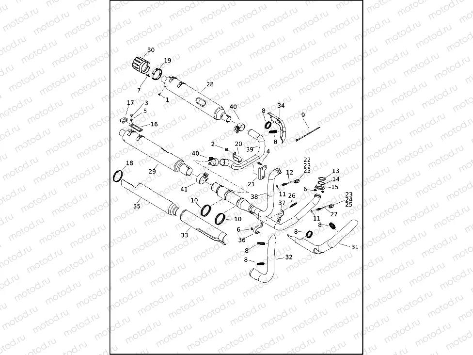 EXHAUST SYSTEM (1 OF 2)