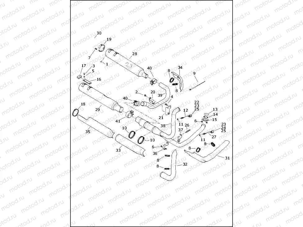 EXHAUST SYSTEM (1 OF 2)
