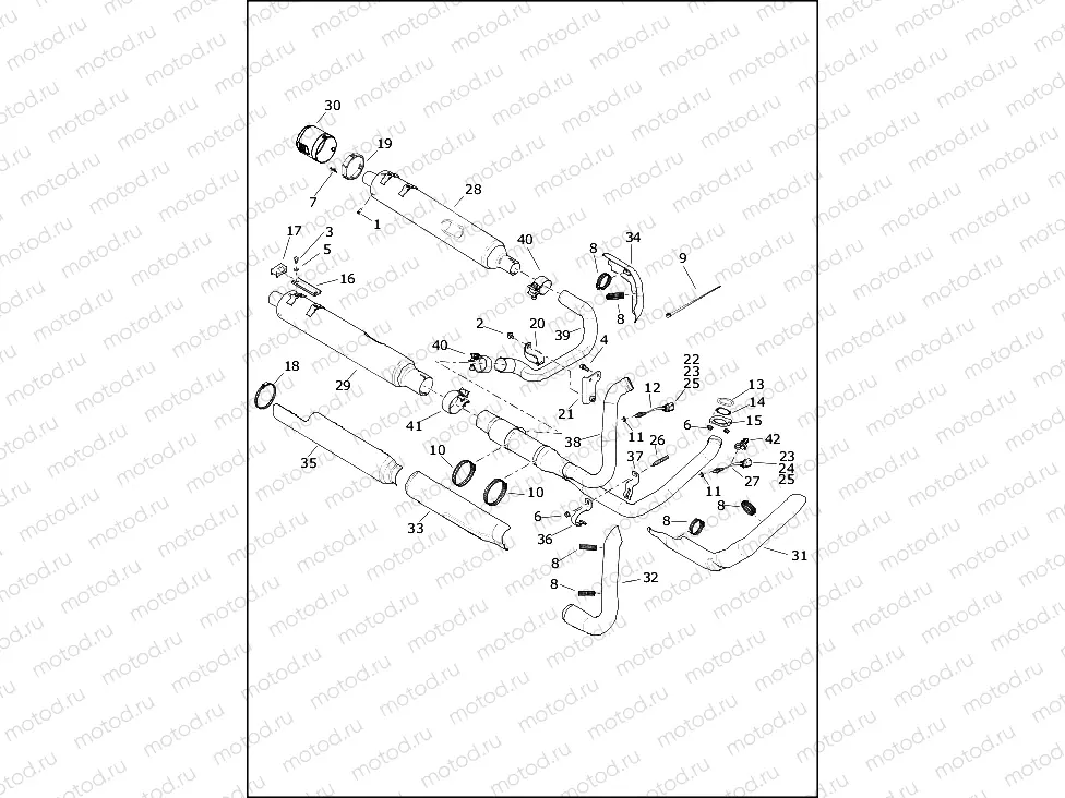 EXHAUST SYSTEM (2 OF 2)