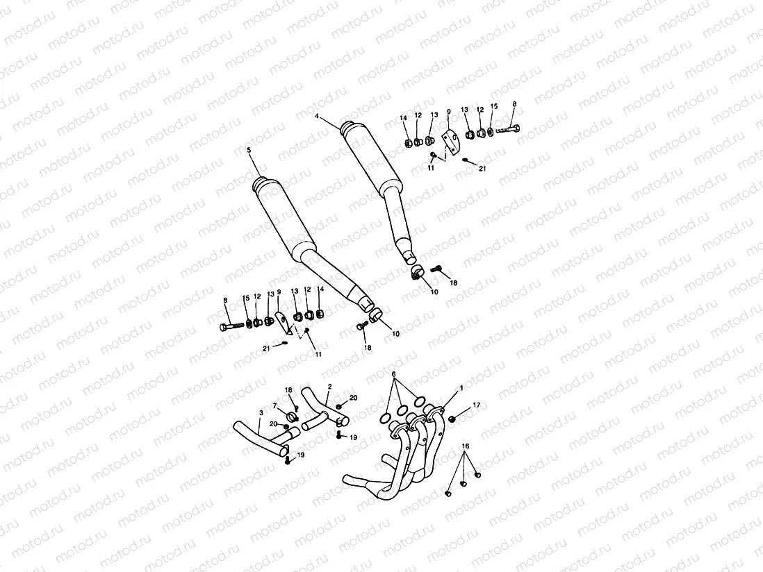Exhaust System 3 Cylinder 29156 »