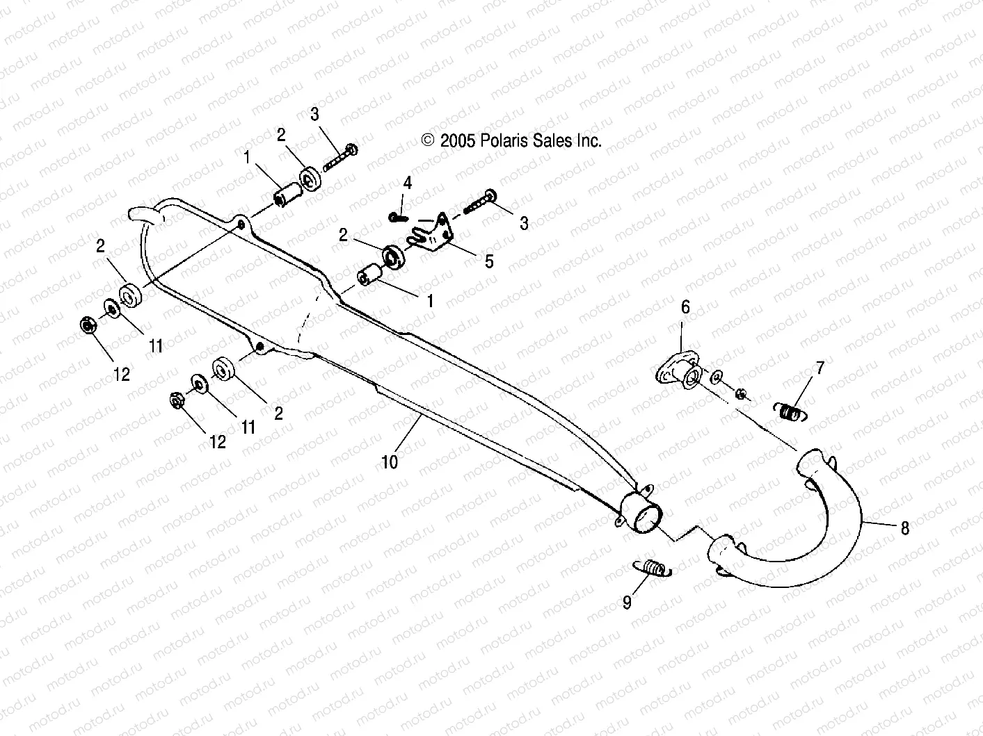 EXHAUST SYSTEM - A06BA25CA (4999201499920149A08) | EXHAUST SYSTEM - A06BA25CA (4999201499920149A08)
