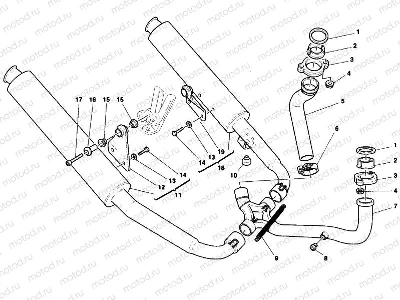 EXHAUST SYSTEM » EXHAUST SYSTEM