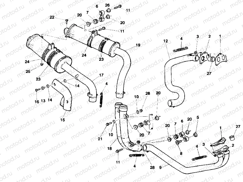 EXHAUST SYSTEM » EXHAUST SYSTEM