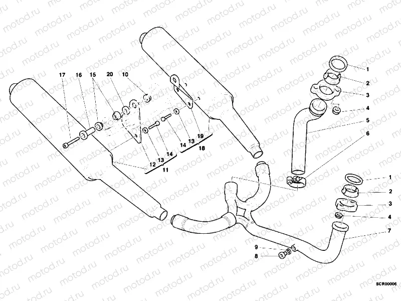 EXHAUST SYSTEM » EXHAUST SYSTEM