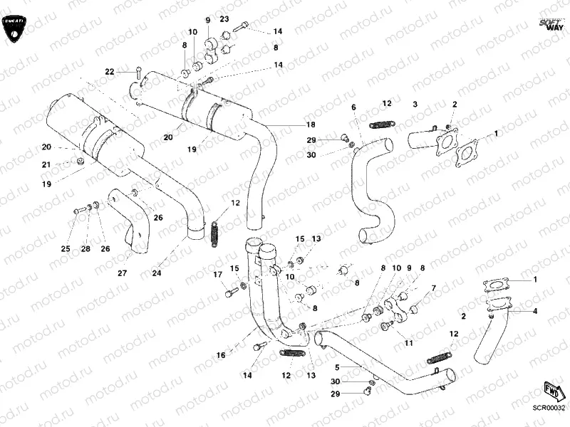EXHAUST SYSTEM » EXHAUST SYSTEM