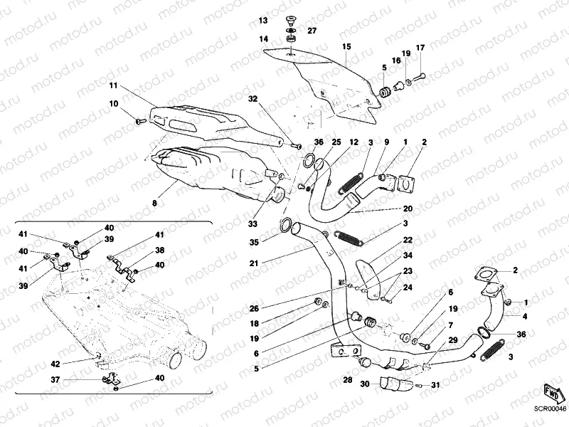 EXHAUST SYSTEM » EXHAUST SYSTEM