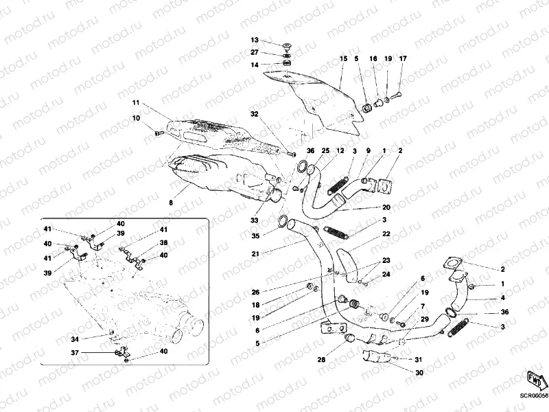 EXHAUST SYSTEM » EXHAUST SYSTEM
