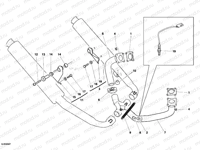 EXHAUST SYSTEM » EXHAUST SYSTEM