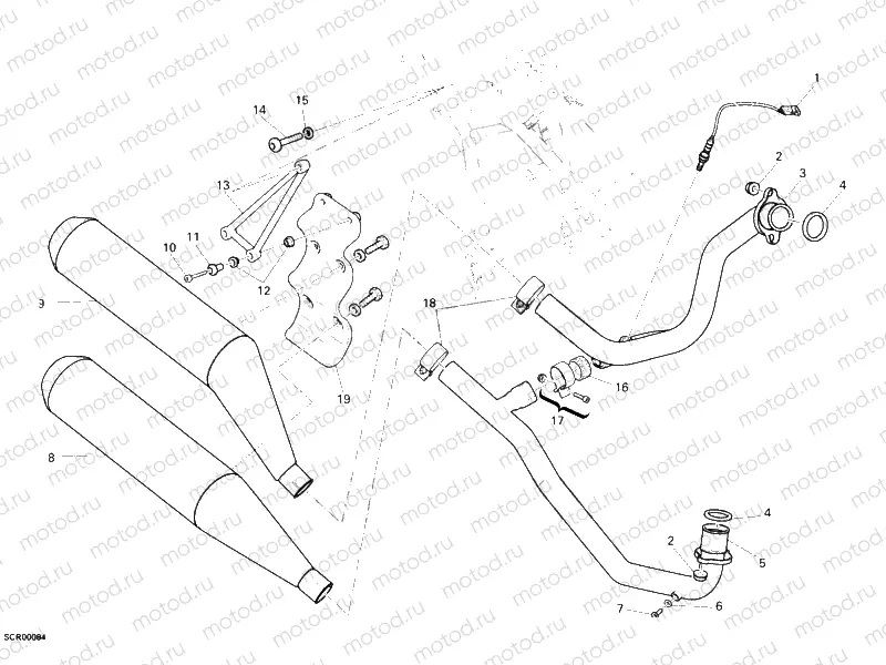 EXHAUST SYSTEM » EXHAUST SYSTEM