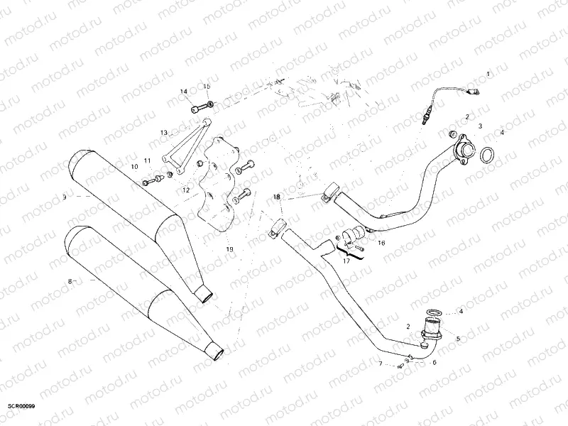 EXHAUST SYSTEM » EXHAUST SYSTEM