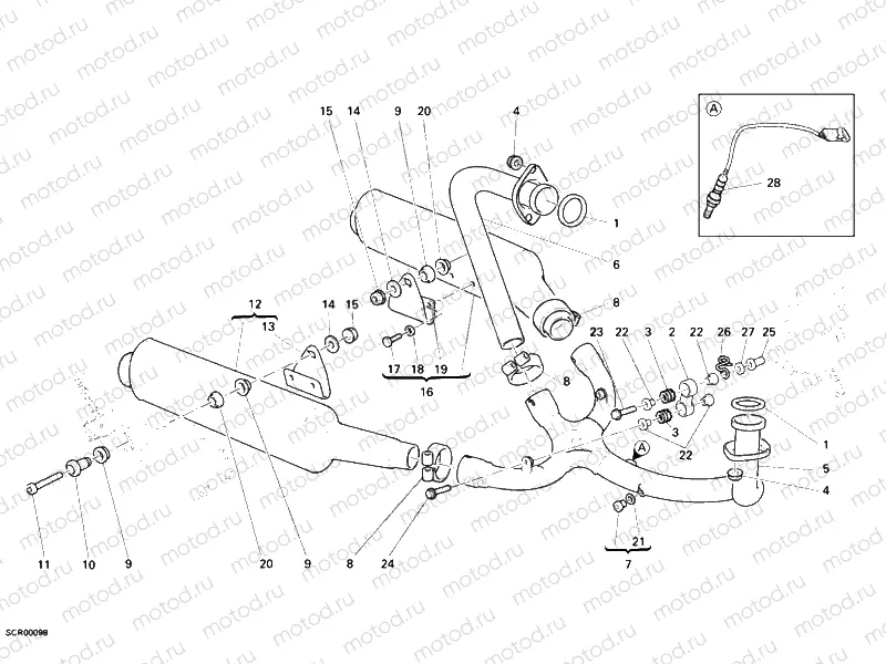 EXHAUST SYSTEM » EXHAUST SYSTEM