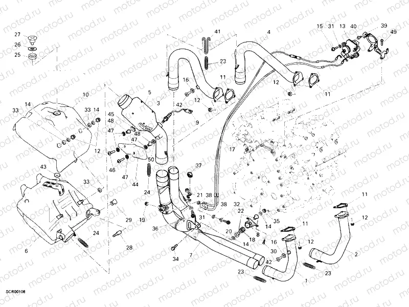EXHAUST SYSTEM » EXHAUST SYSTEM
