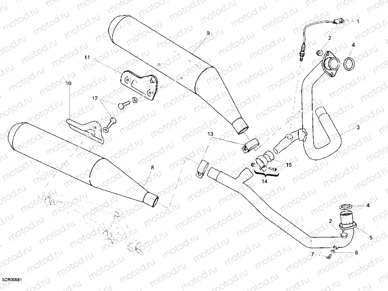 EXHAUST SYSTEM » EXHAUST SYSTEM