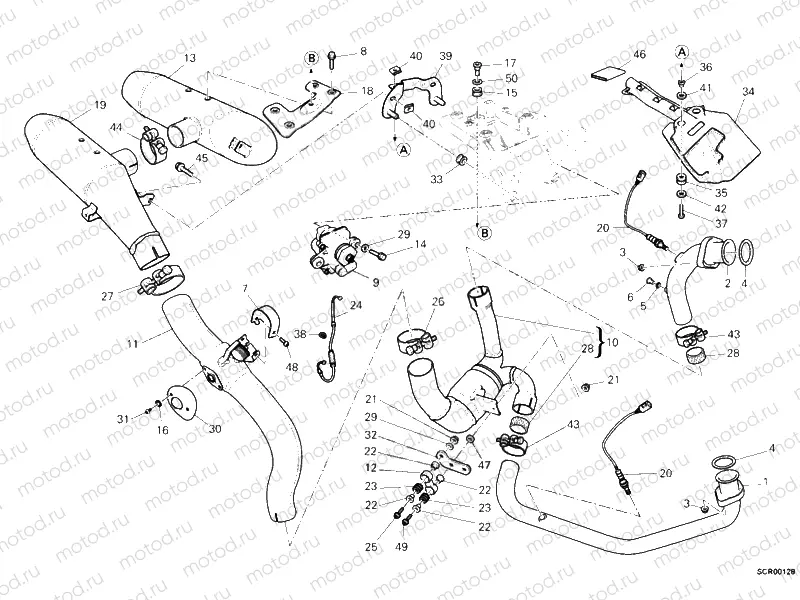 EXHAUST SYSTEM » EXHAUST SYSTEM