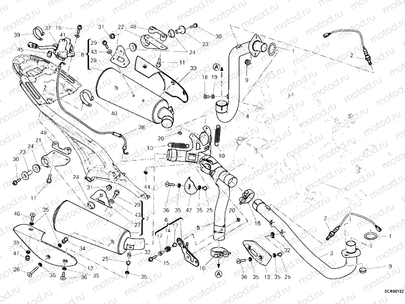 EXHAUST SYSTEM » EXHAUST SYSTEM