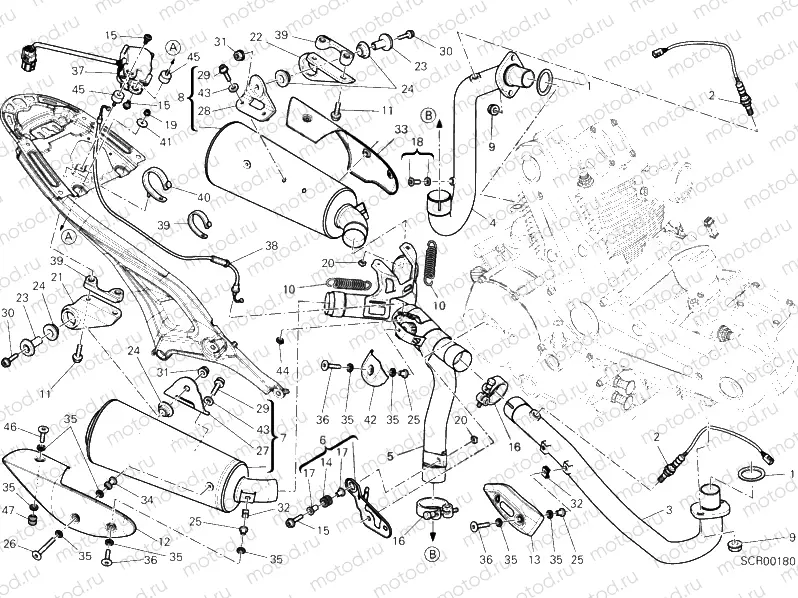 EXHAUST SYSTEM » EXHAUST SYSTEM