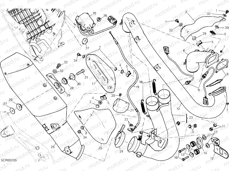 EXHAUST SYSTEM » EXHAUST SYSTEM