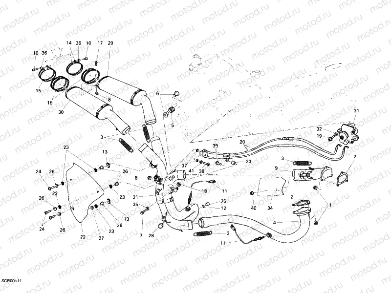 EXHAUST SYSTEM » EXHAUST SYSTEM