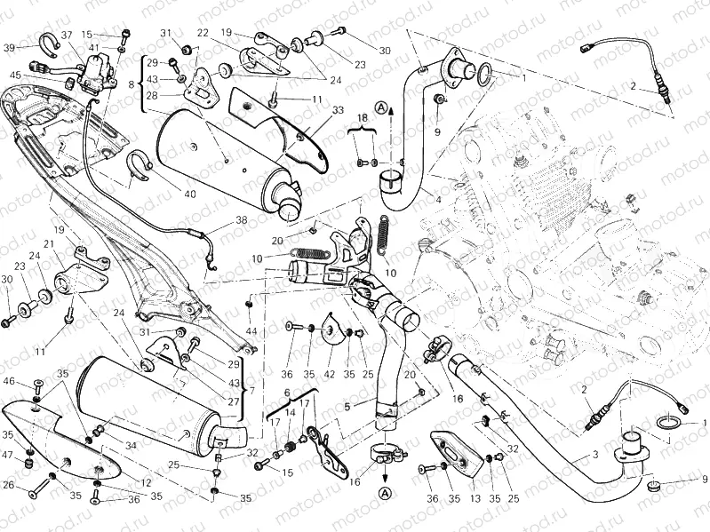 EXHAUST SYSTEM » EXHAUST SYSTEM