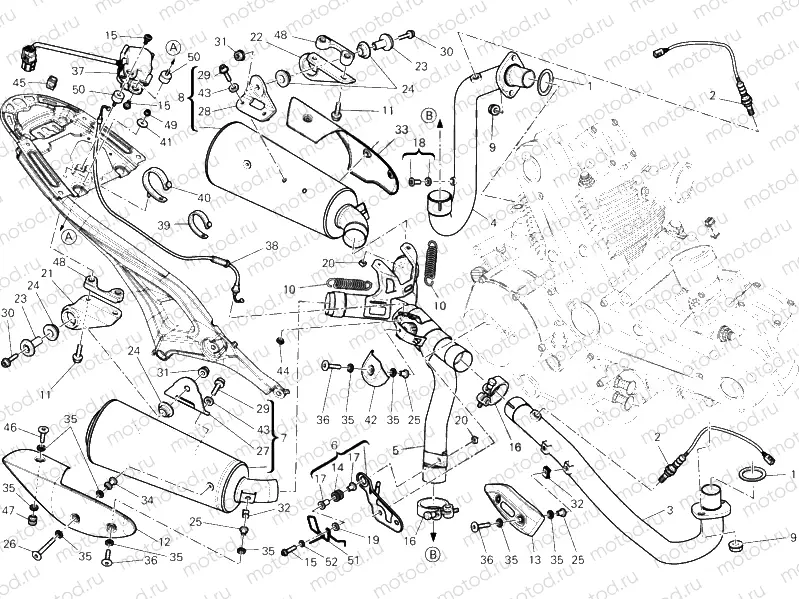 EXHAUST SYSTEM » EXHAUST SYSTEM