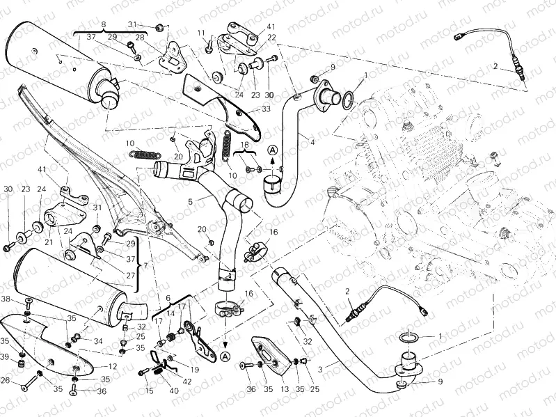 EXHAUST SYSTEM » EXHAUST SYSTEM