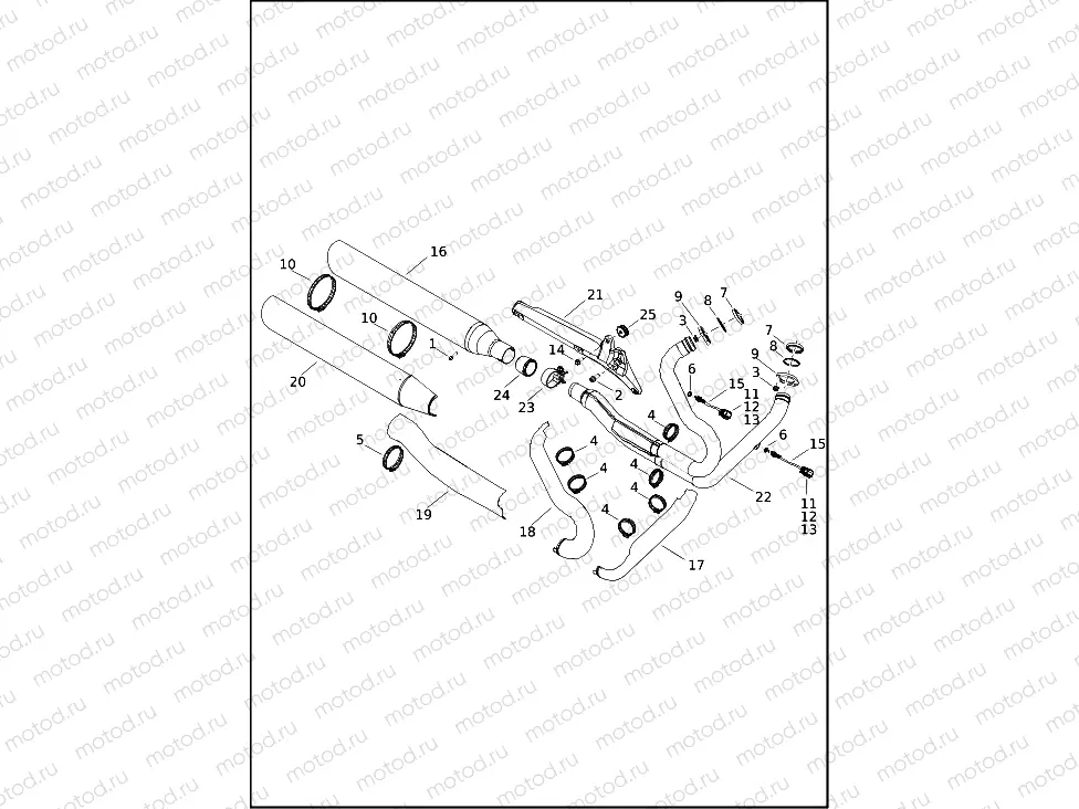 EXHAUST SYSTEM - FLSB