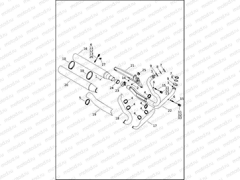 EXHAUST SYSTEM - FLSB