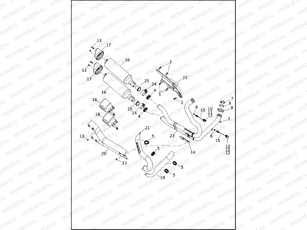 EXHAUST SYSTEM - FXFBS