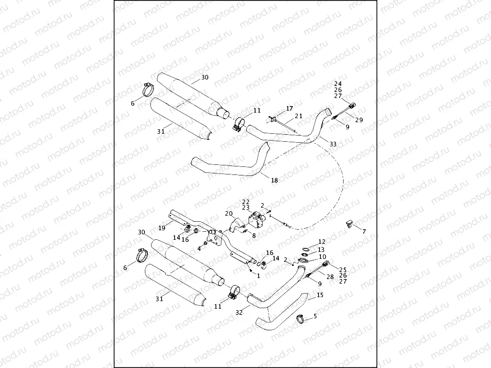 EXHAUST SYSTEM - FXSB