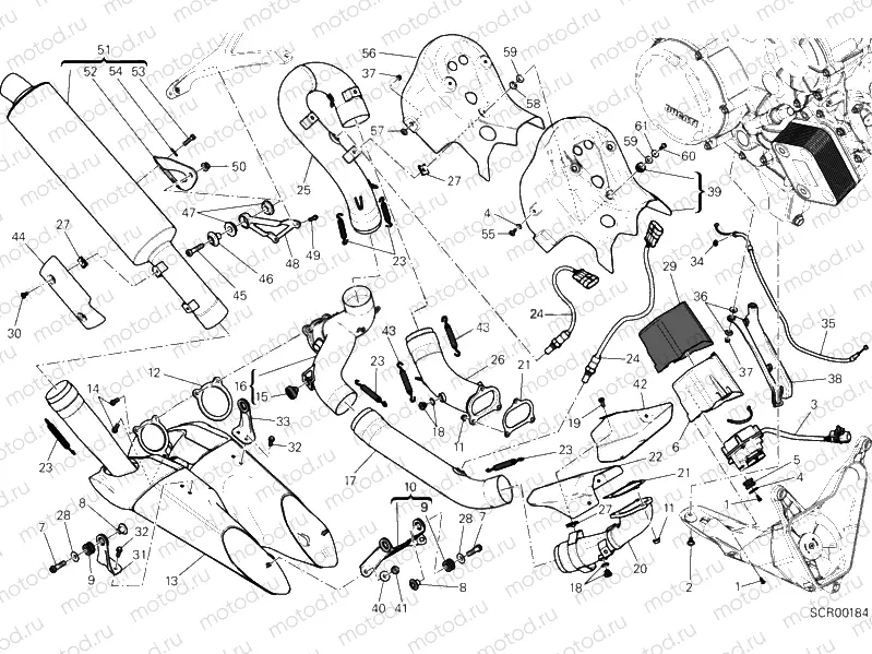 EXHAUST SYSTEM (JAP) » EXHAUST SYSTEM