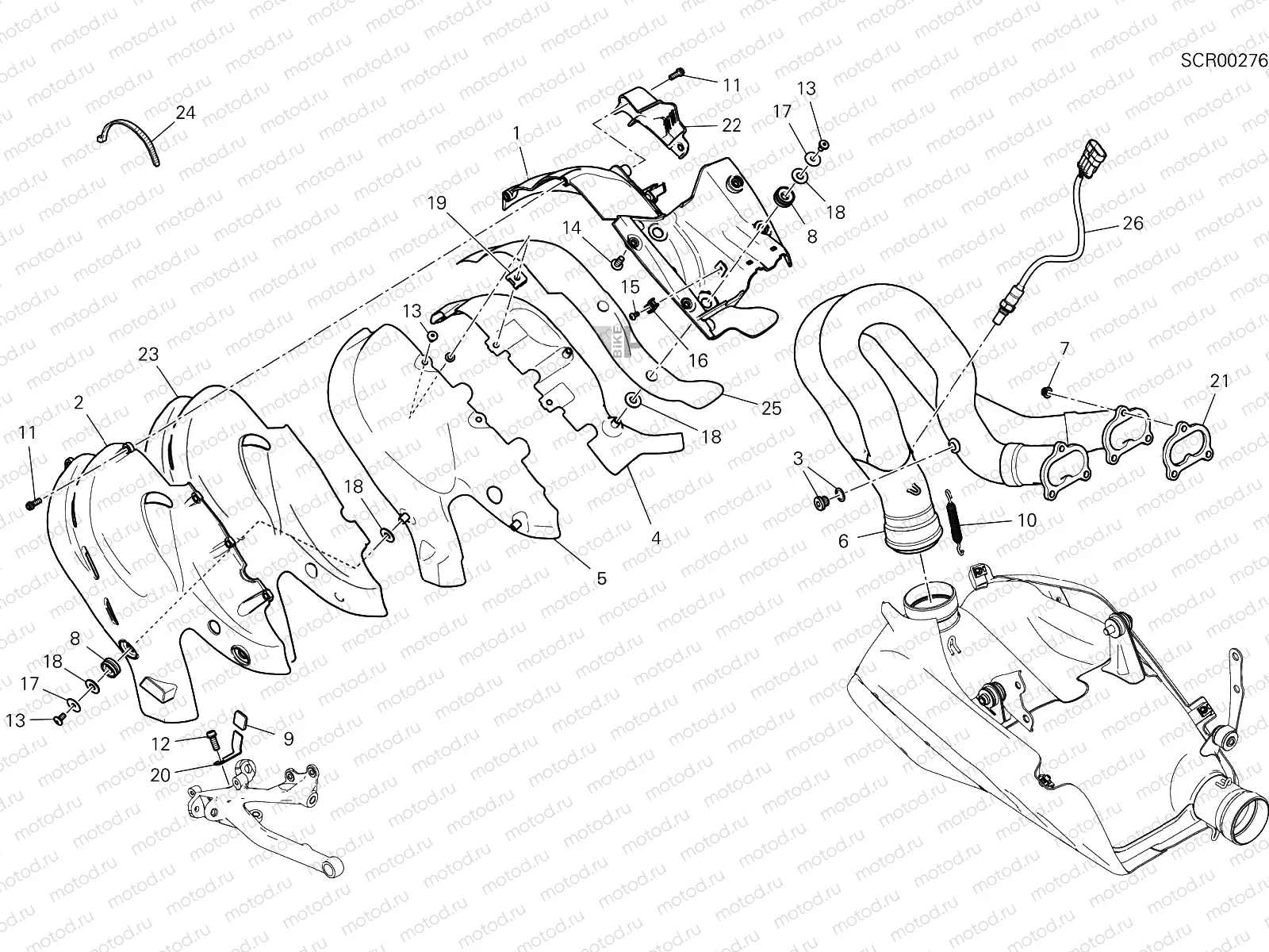 EXHAUST SYSTEM [MOD:PANV4]