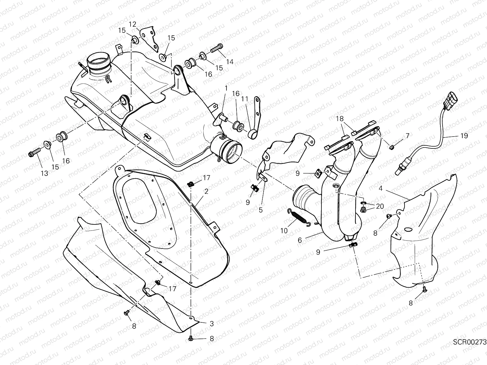 EXHAUST SYSTEM [MOD:PANV4]