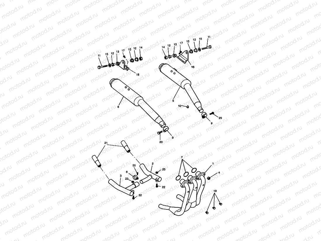 Exhaust System Sprint Executive