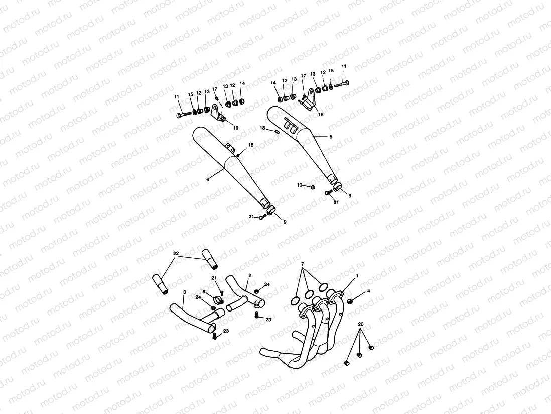 Exhaust System Sprint, Sprint Sport 29156 »