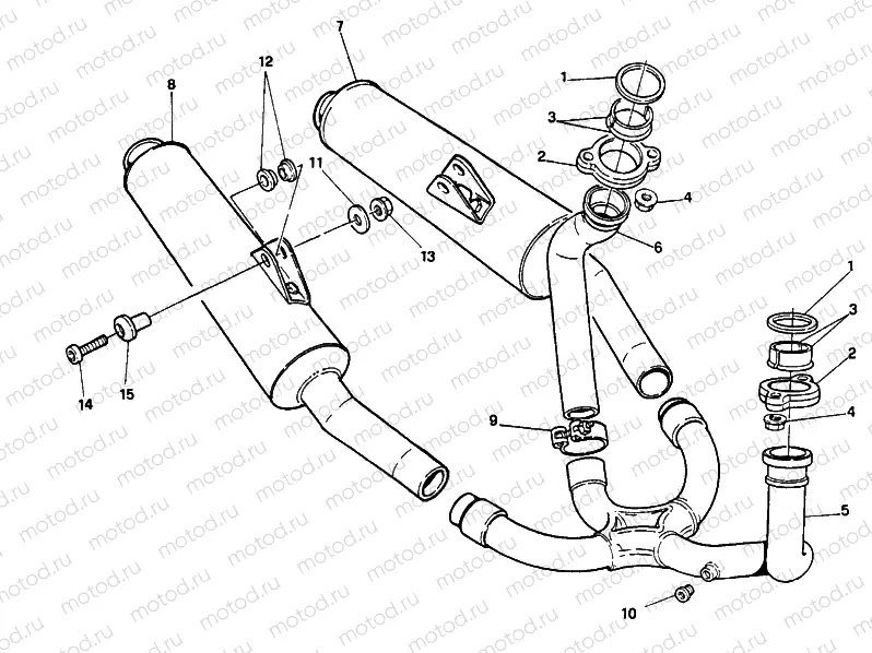 EXHAUST SYSTEM SUPERLIGHT » EXHAUST SYSTEM