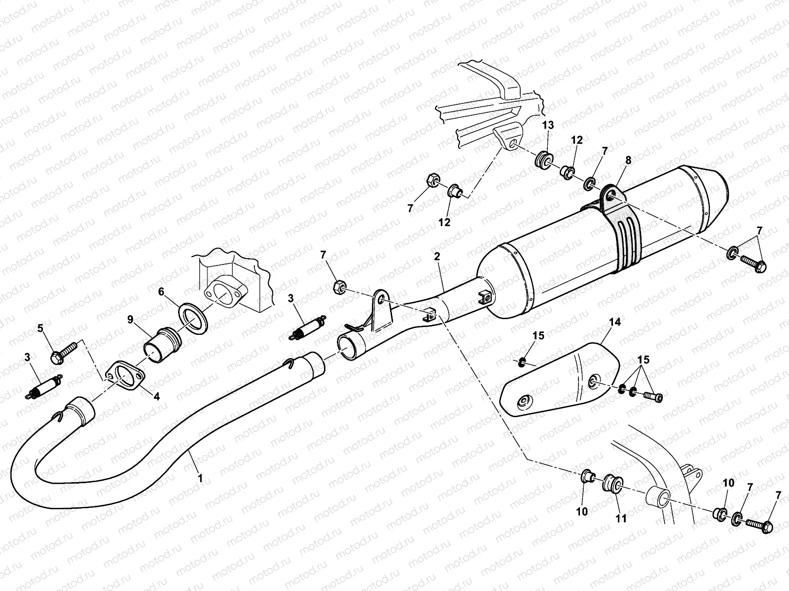 EXHAUST SYSTEM (TC)